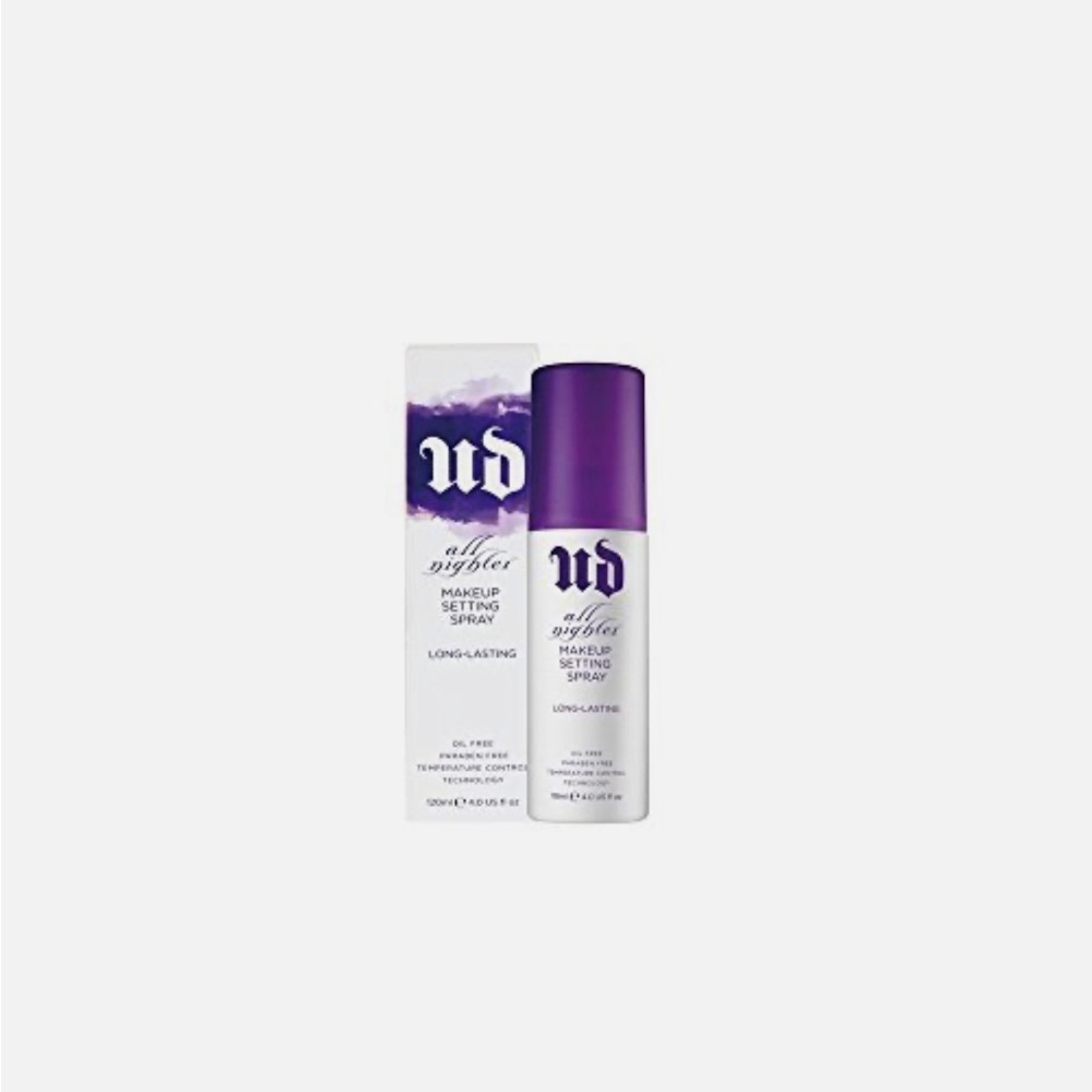 Urban Decay Purple Setting Spray Makeup Essential